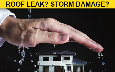 Do you have a roof leak or storm damage and need repairs?